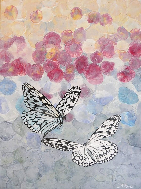 Schmetterlinge 2 (80x60cm) - RUPPO