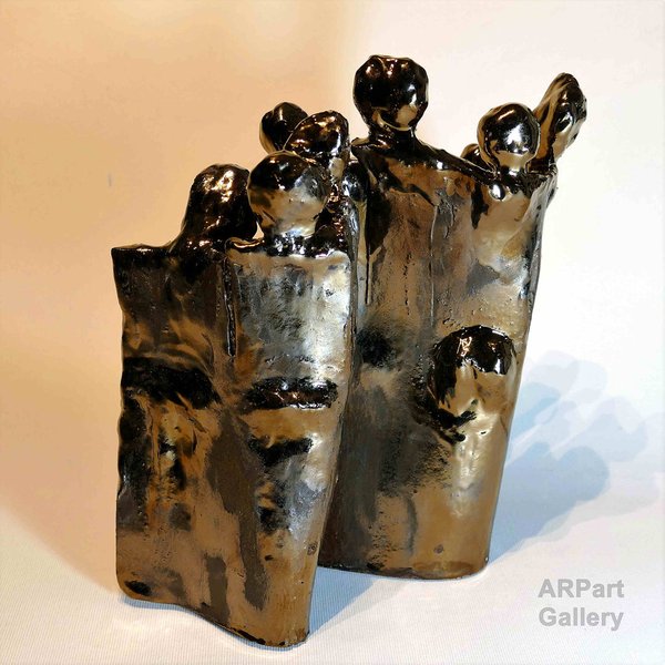 Die Gruppe (Keramik-Skulptur) - PAULIG